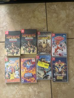 Nintendo Switch Games new  $15 Each One Price Firm