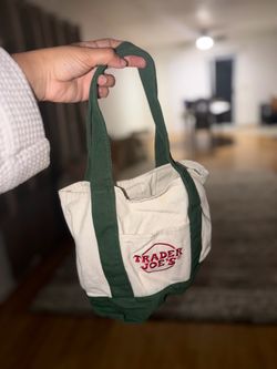 FOR SALE: Trader Joe's Mini Canvas Tote Bag