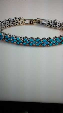 Sale Items: Blue CZ Bracelet