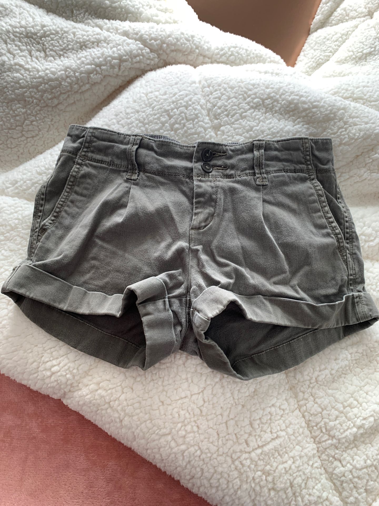 Abercrombie & Fitch green shorts