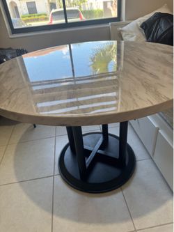 Ashley furniture round table 30” height