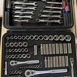 Tools 124 Pc Vintage Craftsman Mechanic Set  