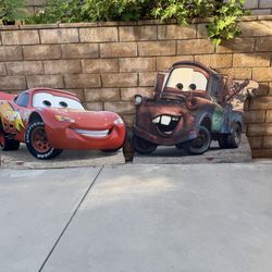 Cars Movie Theater Props