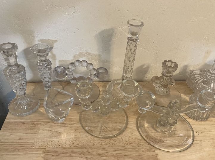 Antique Random Assorted Glass