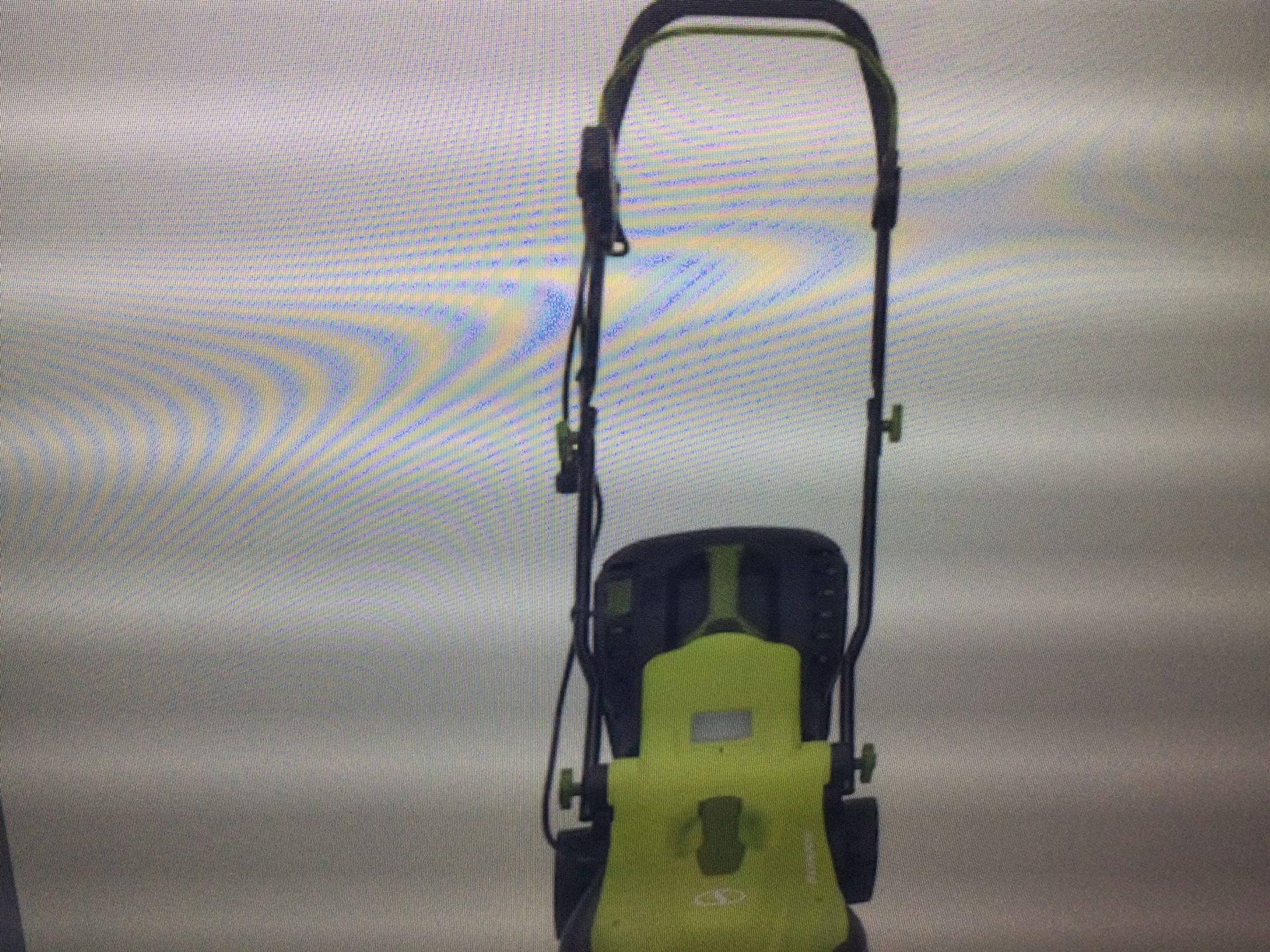 SUN JOE MJ400E ELECTRIC LAWN LAWN MOWER 14 INCH 3 POSITIONS 9.2 GAL COLLECTION BAG…OPEN BOX ITEM RETAILS AT 199.95 PLUS TAX
