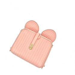 New Cute Mickey Messenger Pink Bag