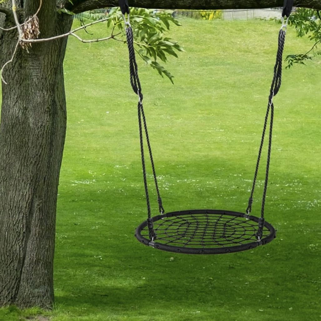 Kids Outdoor Web Tree Swing