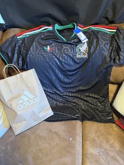 Mexico 2xl Black jersey authentic