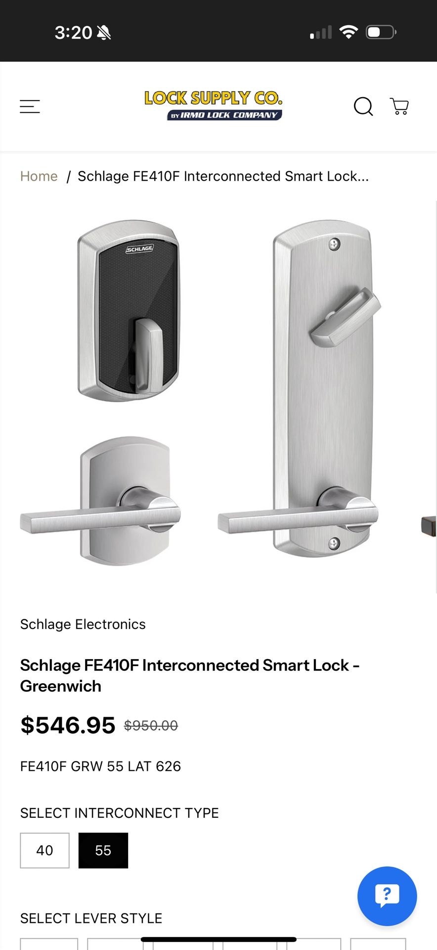 Schlage multi family SMART door lock
