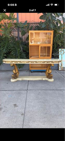 Gorgeous Mid Century hallway entry table