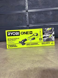 RYOBI ONE+ 18V Cordless Hand Vacuum with Powered Brush (Tool Only)
