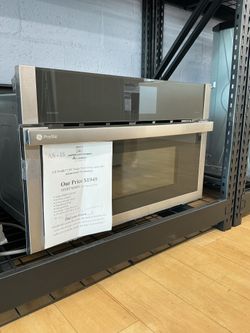 $1949 (MSRP$3099) GE Profile Electric Single Wall Oven With Speedcook and Turn and Press Dial