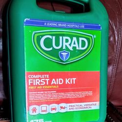 CURAD Complete First Aid Kit in Locking Case, Unused