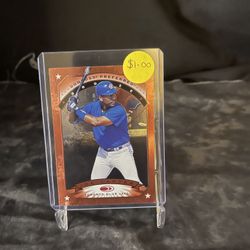 Joe Carter Baseball Card