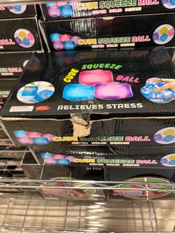 Cube squishy balls