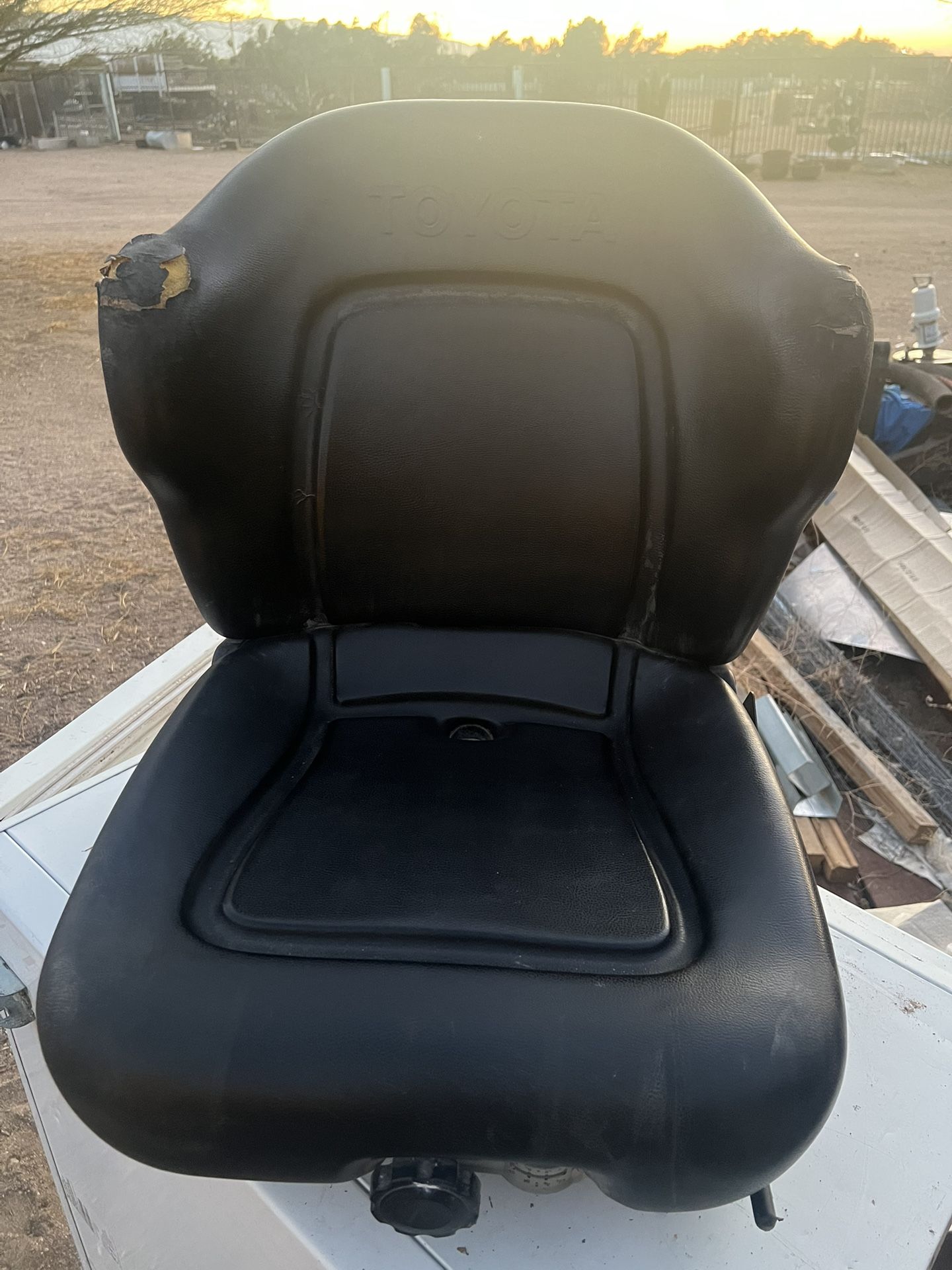 Toyota Warehouse Forklift Seat