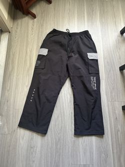 Black Oversized cargo pants