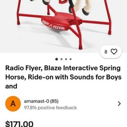 RADIO FLYER ROCKING HORSE