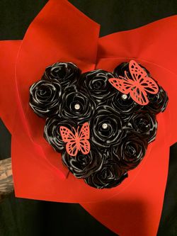 Ribbon Rose Bouquets/ Ramos Eternos Buchones