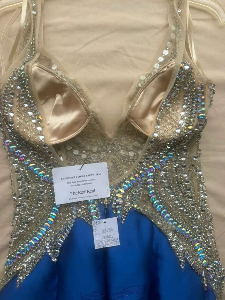 vestido de quinceañera de diseñador size 4