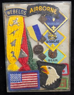 Vintage Mixed Lot Of Military & Boys Scouts Patches
