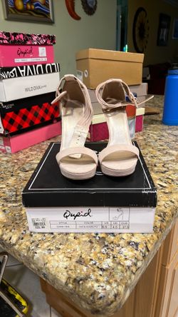 Women’s Stiletto Nude High Heel Strap Sandal