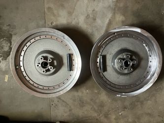 Harley Fatboy Rims with axels.