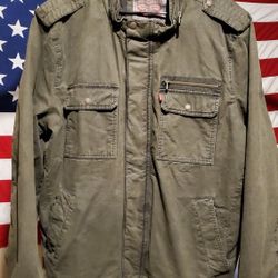 Men's Levi's® Cotton Filled Military Jacket