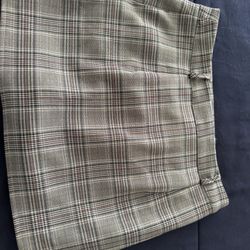Plaid Skirt