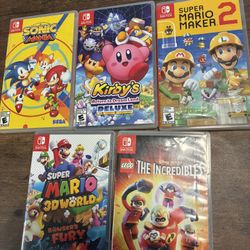 Nintendo Switch Games Smash Ultimate Etc…