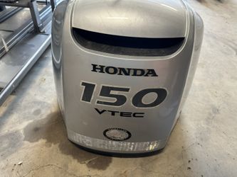 Honda BF150HP Engine With Analog Gauges Only 360 Hours