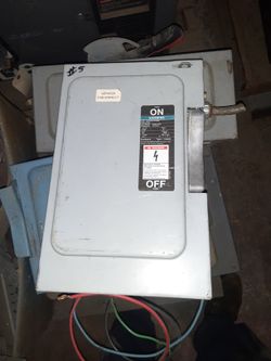Siemens 30amp 3pole Disconnect