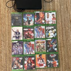 Xbox One X With 16 Games 