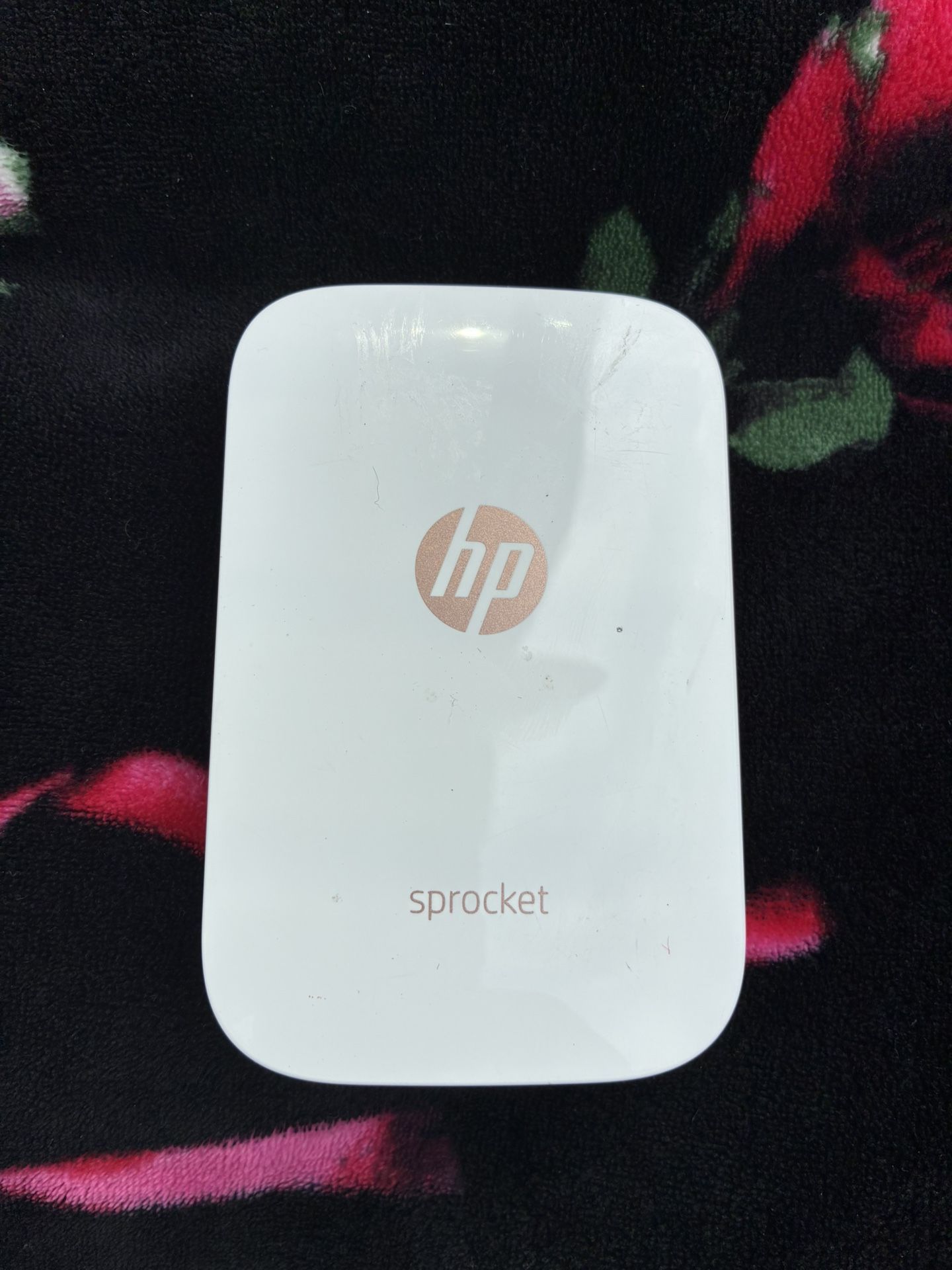 HP Sprocket Portable Photo Printer White & Gold