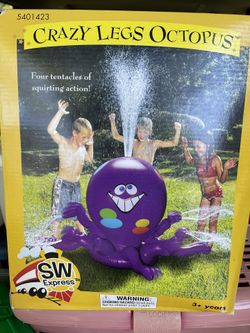 Yard Water Blow Up Toys For Summer Fun, 2 Items Bundle