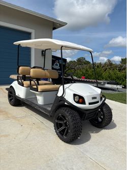 Gas ezgo 6 seater golf cart