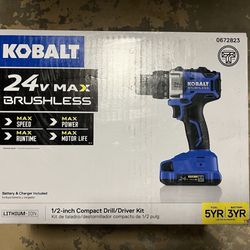 Kobalt drill. No Battery 