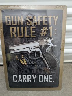 COLLECTIBLE 2nd AMENDMENT SIGN