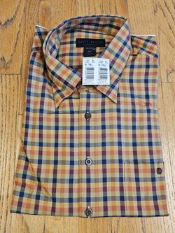 Scott Barber NWT Short Sleeve Button Down - XL Tall