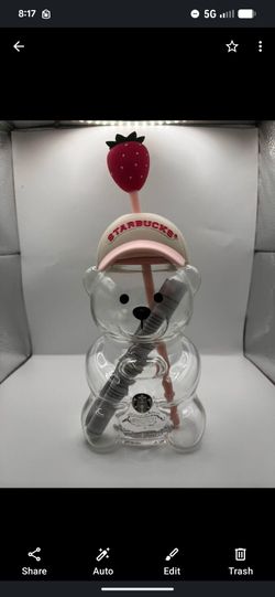 Starbucks Strawberry Bearista Cup