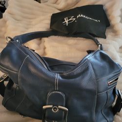 B Makowsky Blue Purse