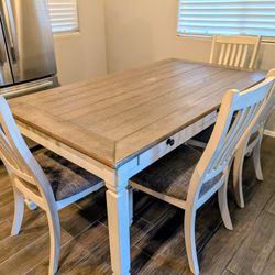 Ashley Furniture Farmhouse kitchen table 