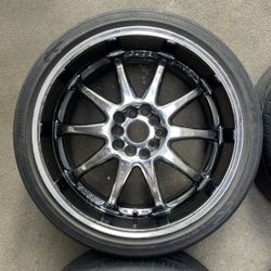 18 Inch Slide Worx SW666 Rims Wheels 5x114.3 / 5x100