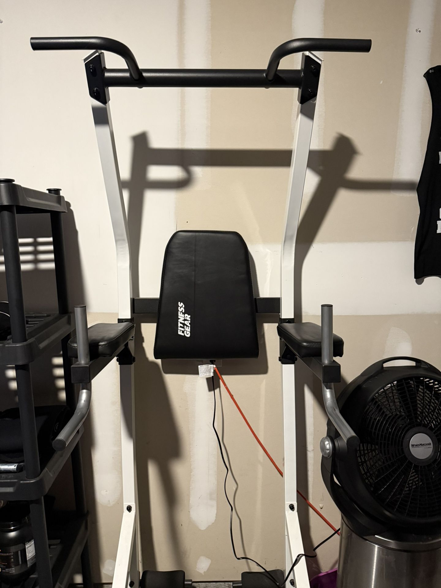 Fitness Gear White Power Tower