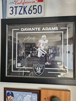 Raiders Davante Adams Autograph *MOVING*