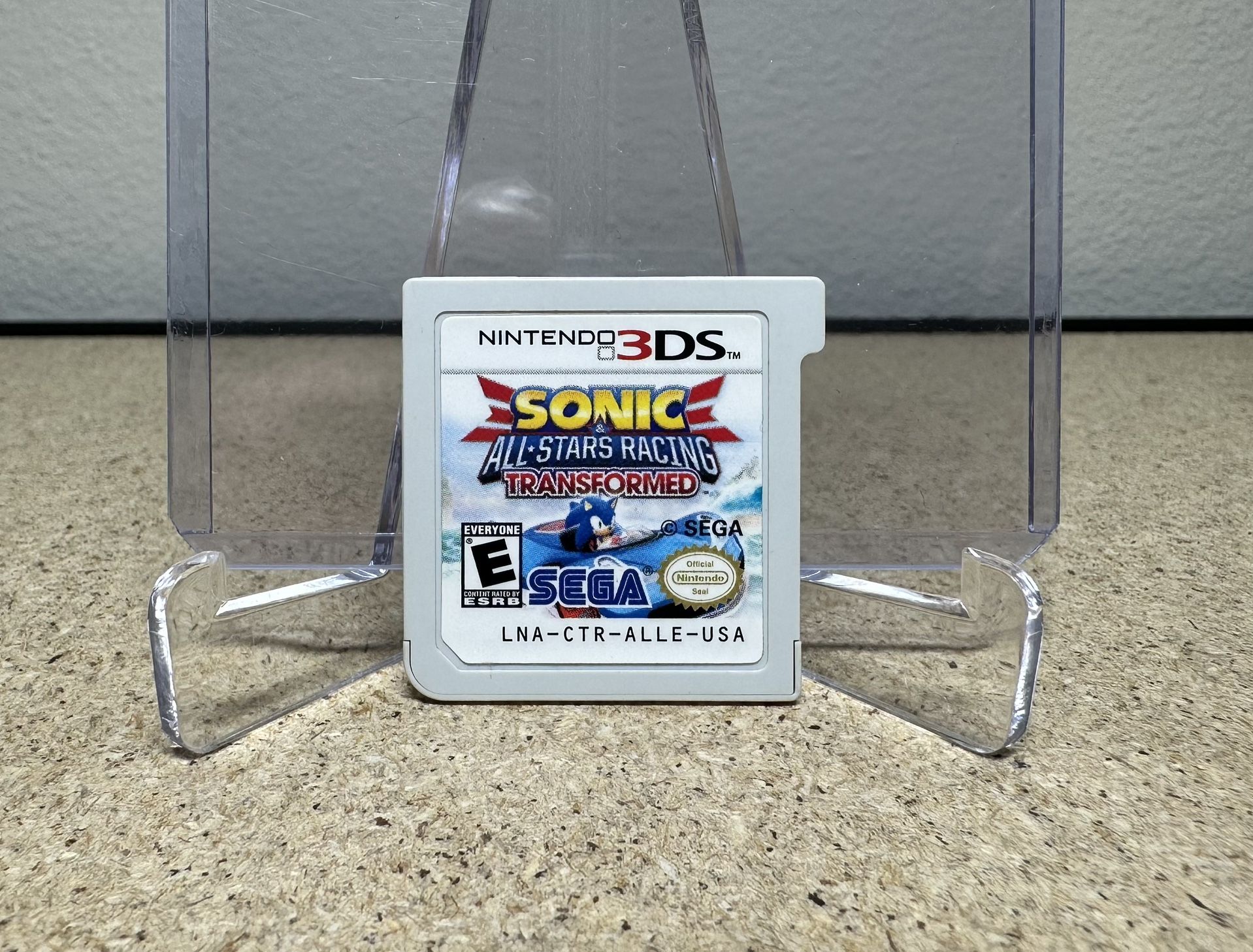 nintendo 3ds sonic all stars racing transformed