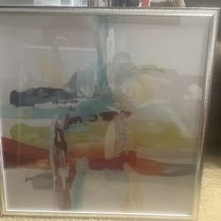 31.5” X 31.5” Framed Wall Art