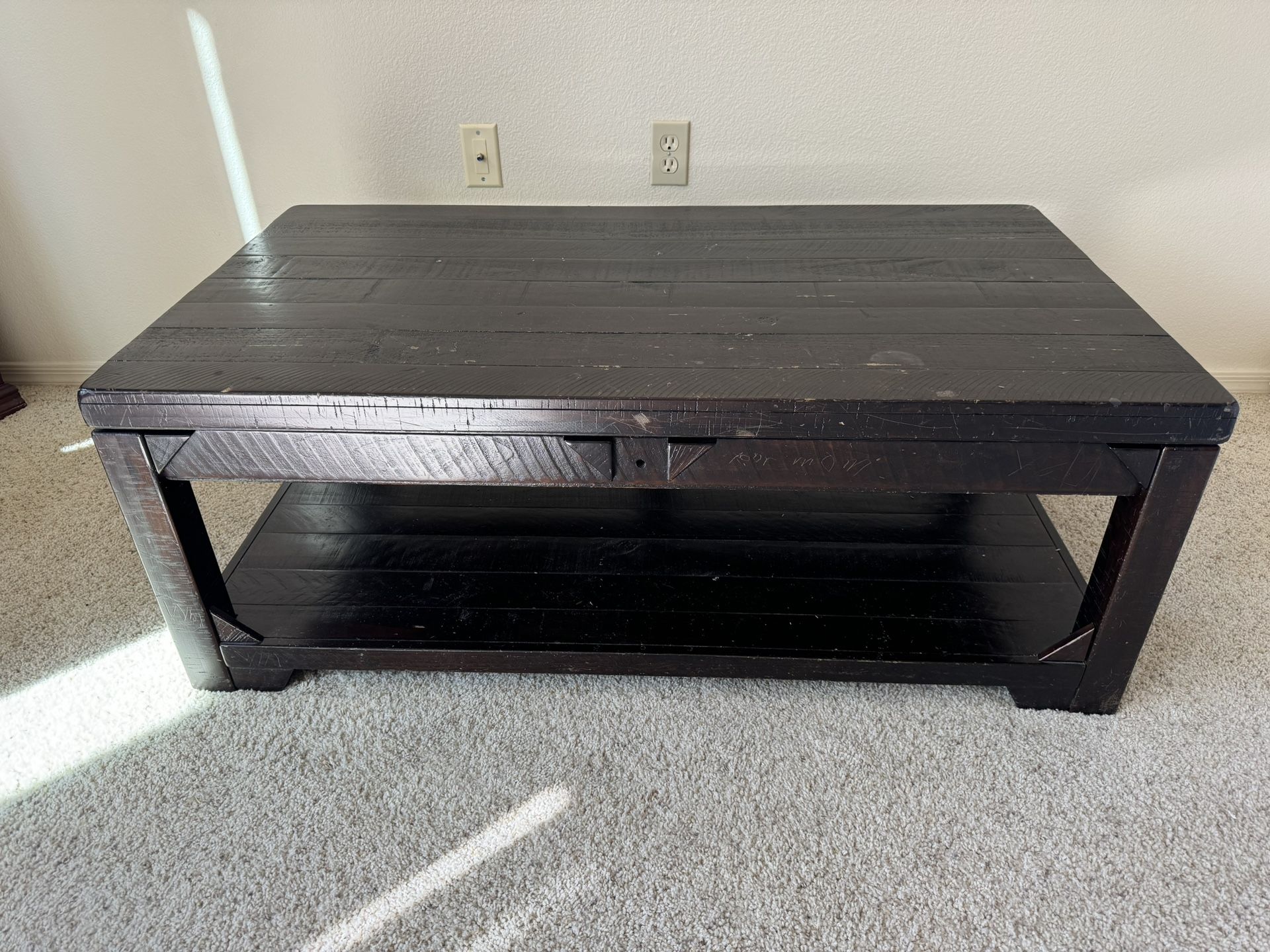 Coffee Table Lift Up Top (wood)