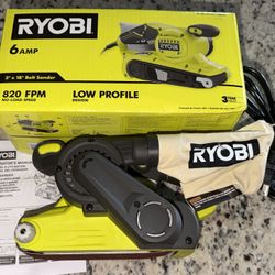 Brand New RYOBI Belt Sander 