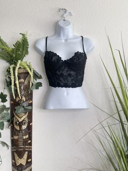 Black Lingerie Top